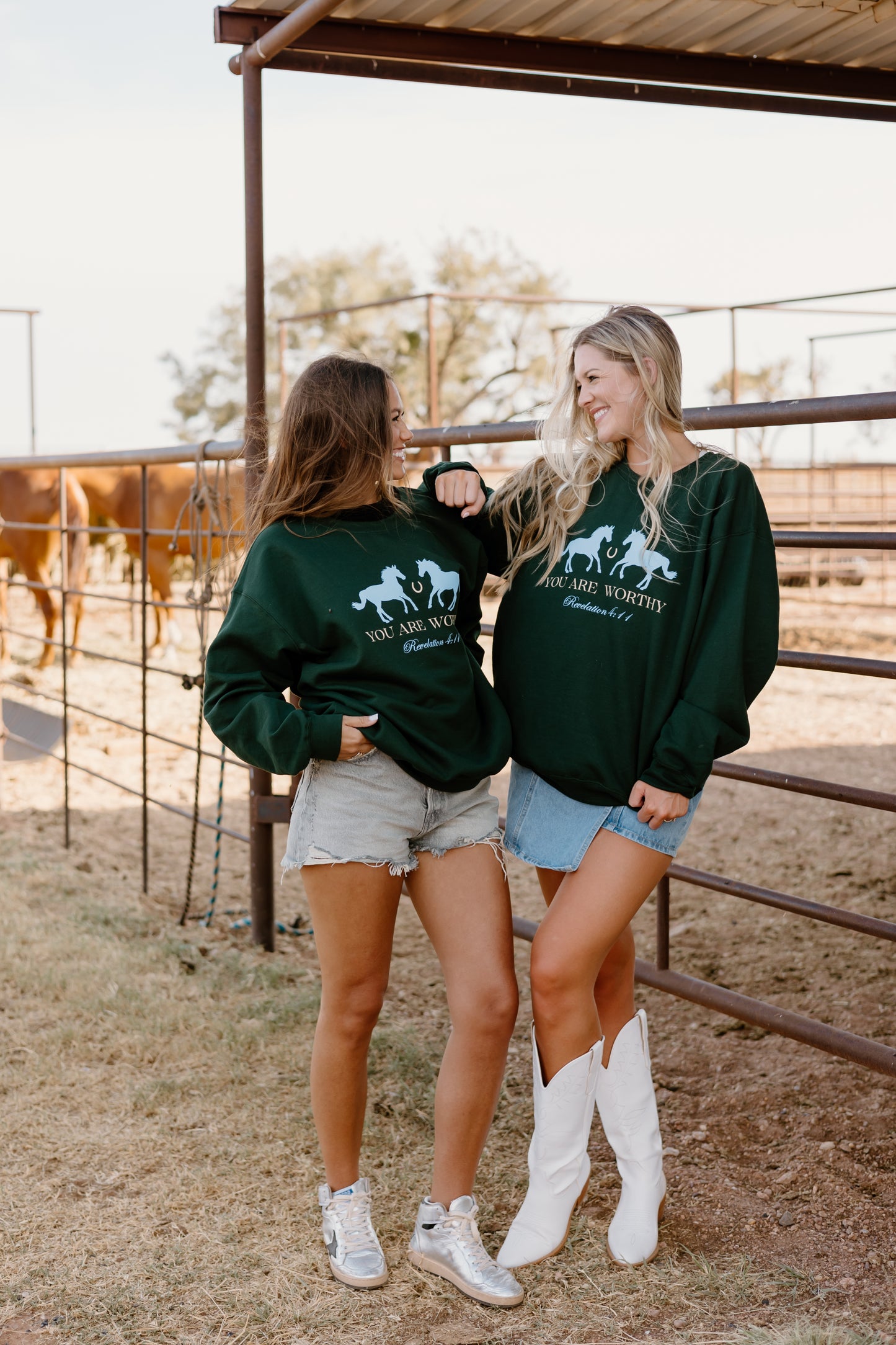 You are worthy sweatshirt