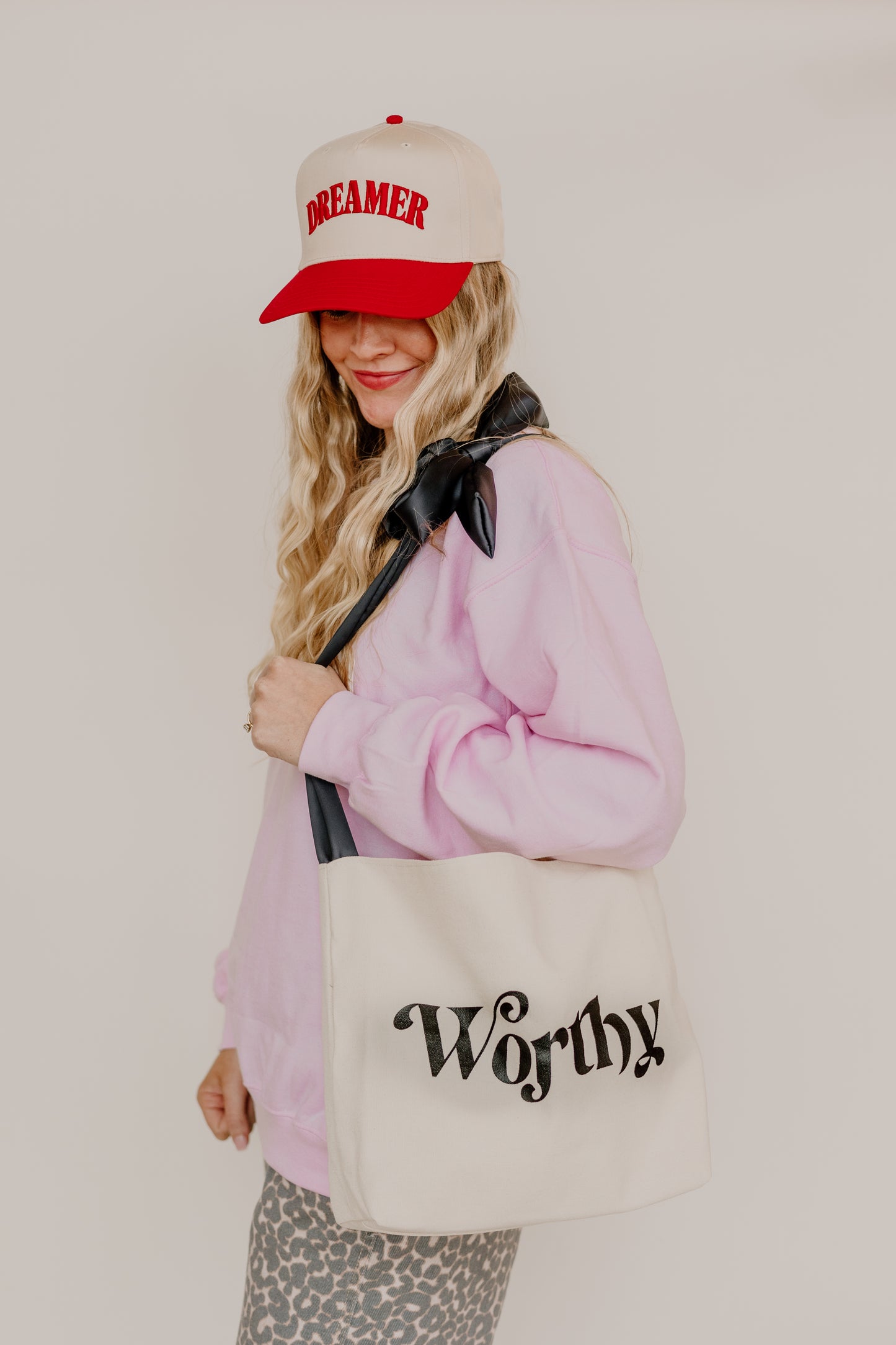 WORTHY Canvas Bow Bag