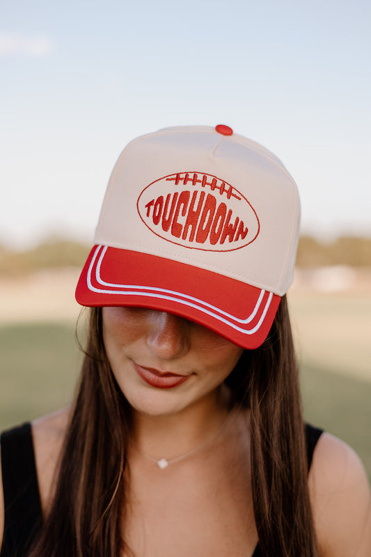 Touchdown red/white