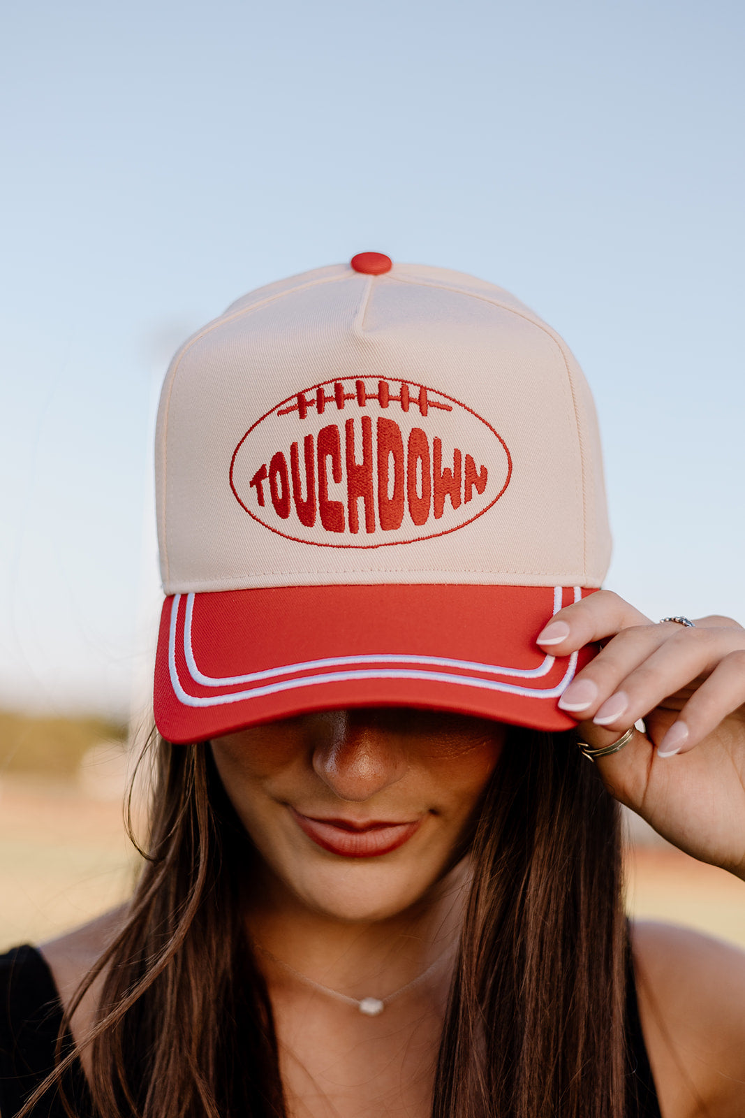 Touchdown red/white