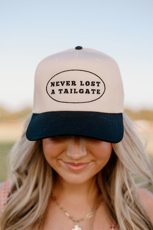 Never Lost a tailgate black/black