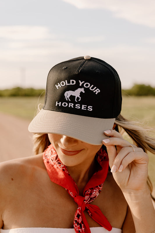 Hold Your Horses Black/Khaki