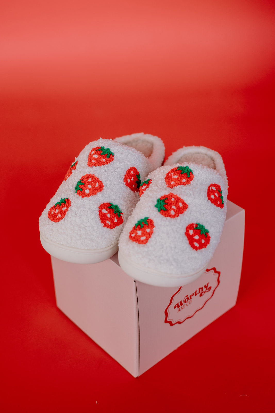 Strawberry Slippers
