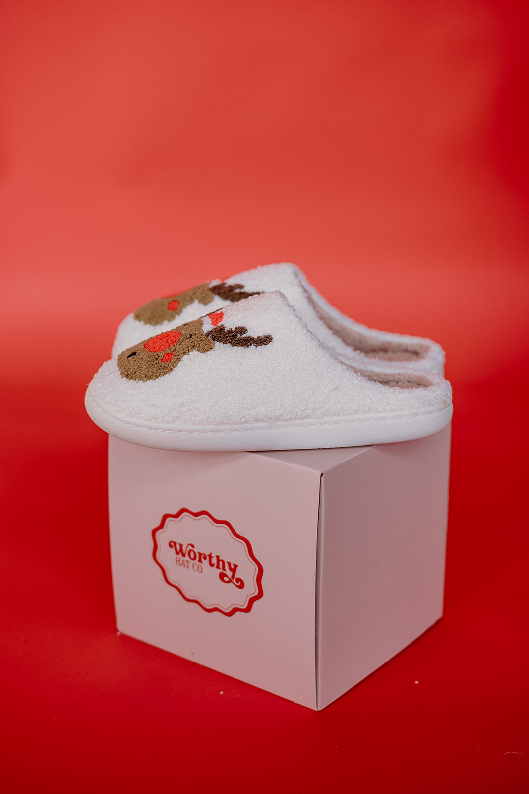 Reindeer Slippers