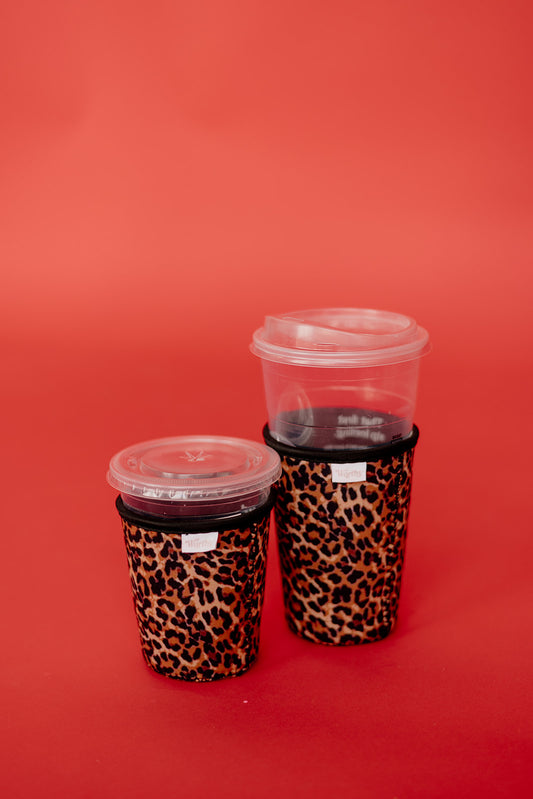 Leopard Coffee Coozie