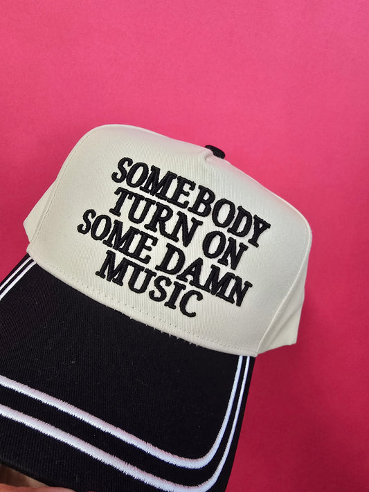 Somebody turn on some damn music